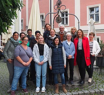 wir verabschieden unsere Seniorchefs mit einer kleinen Feier und einer gemeinsamen Nachtwächterführung in Eichstätt